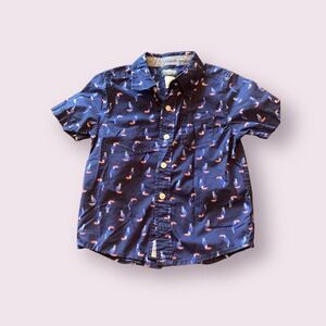 Boys Toucan Oshkosh B'Gosh Button Down Shirt•5T
